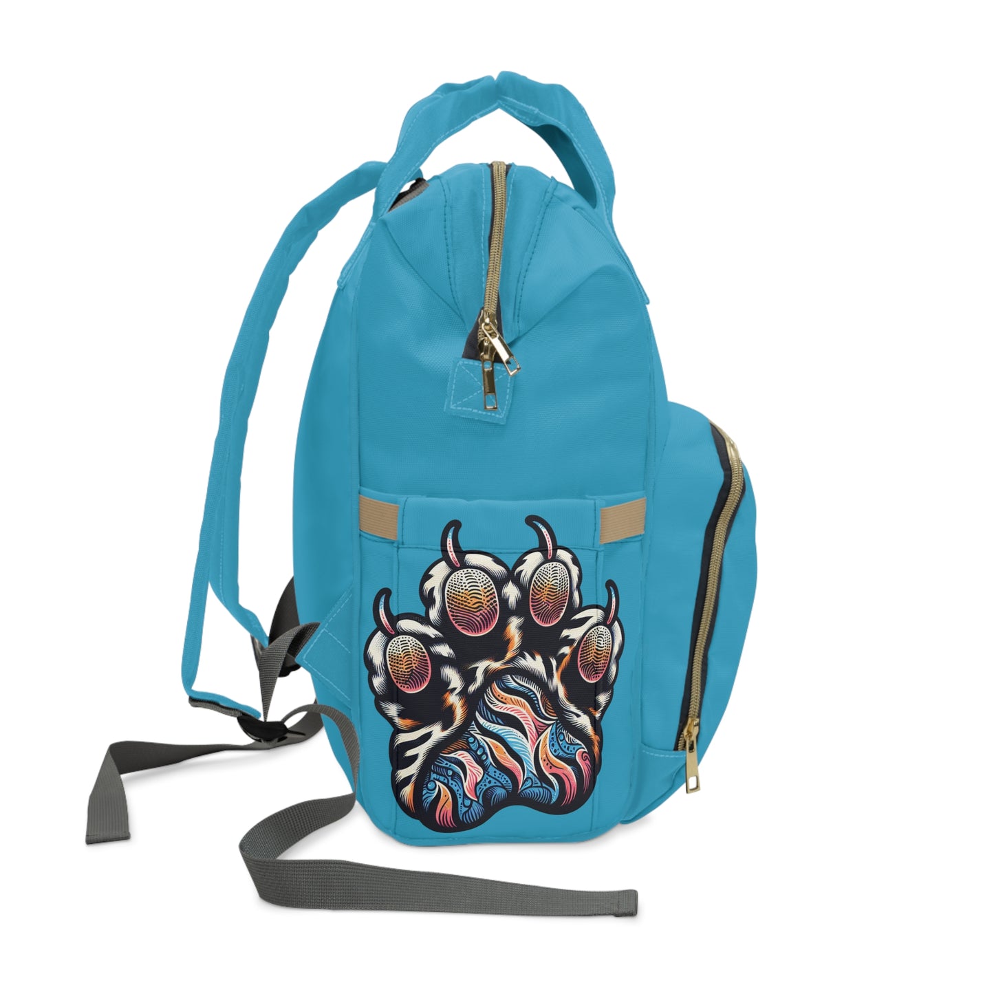 Stylish Multifunctional Diaper Backpack – Trendy Baby Gear with Unique Design