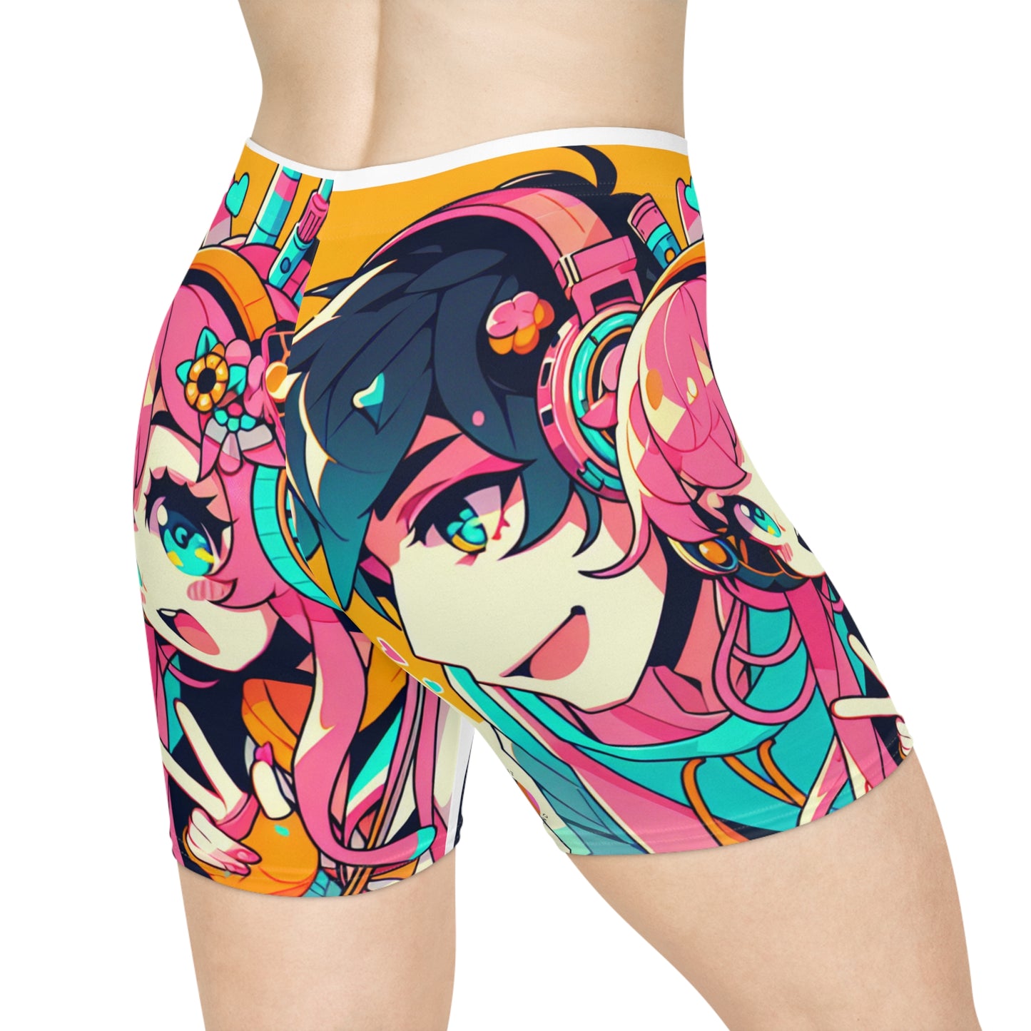 Women's Biker Shorts (AOP)