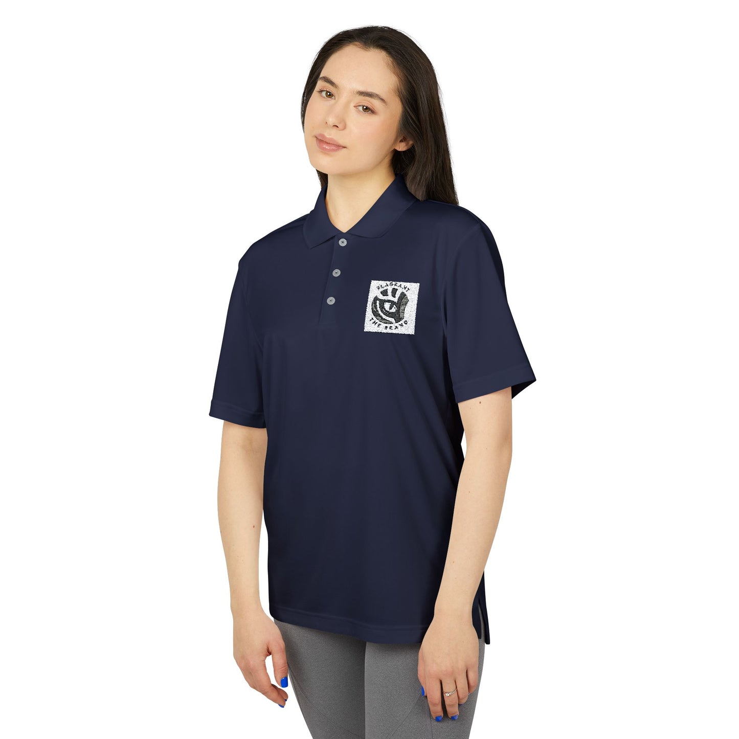 adidas Unisex Performance Polo with Graphic Print - Casual Sporty Apparel