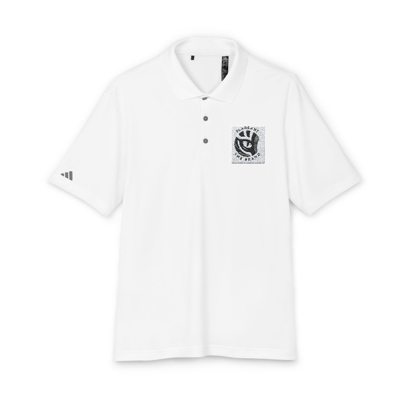 adidas Unisex Performance Polo with Graphic Print - Casual Sporty Apparel