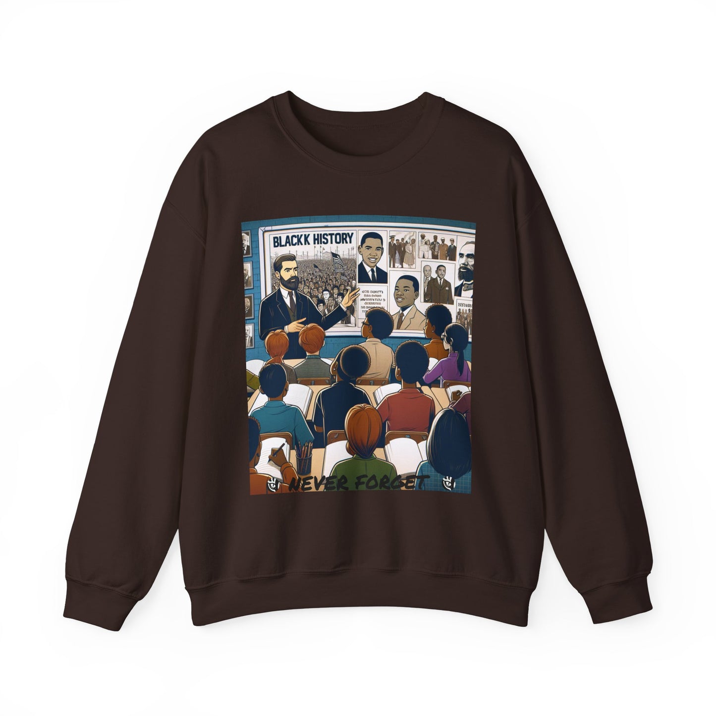 Black History Crewneck Sweatshirt - Unisex Heavy Blend™