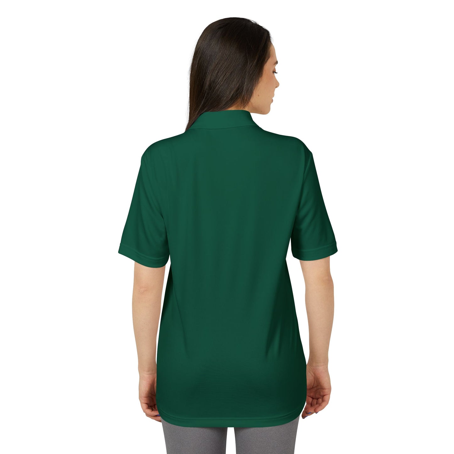 adidas Unisex Performance Polo with Graphic Print - Casual Sporty Apparel