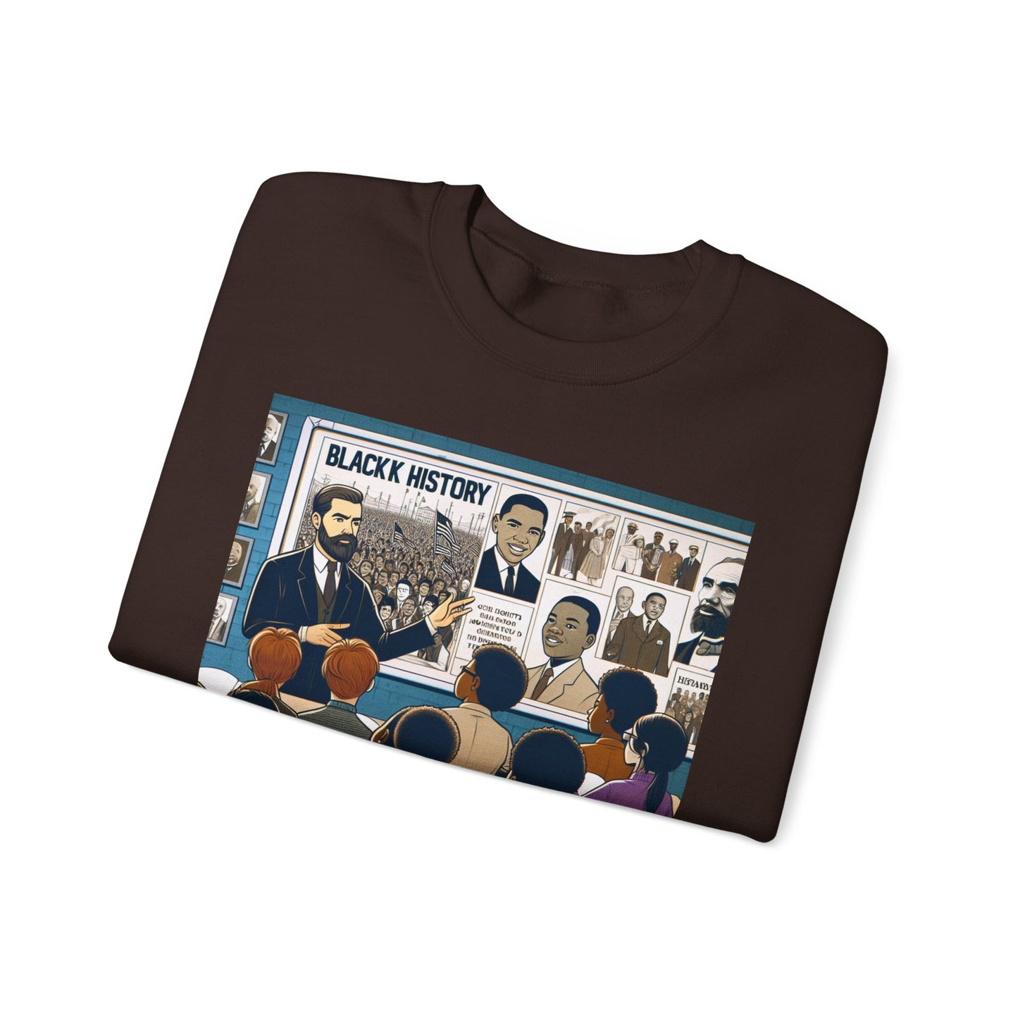 Black History Crewneck Sweatshirt - Unisex Heavy Blend™