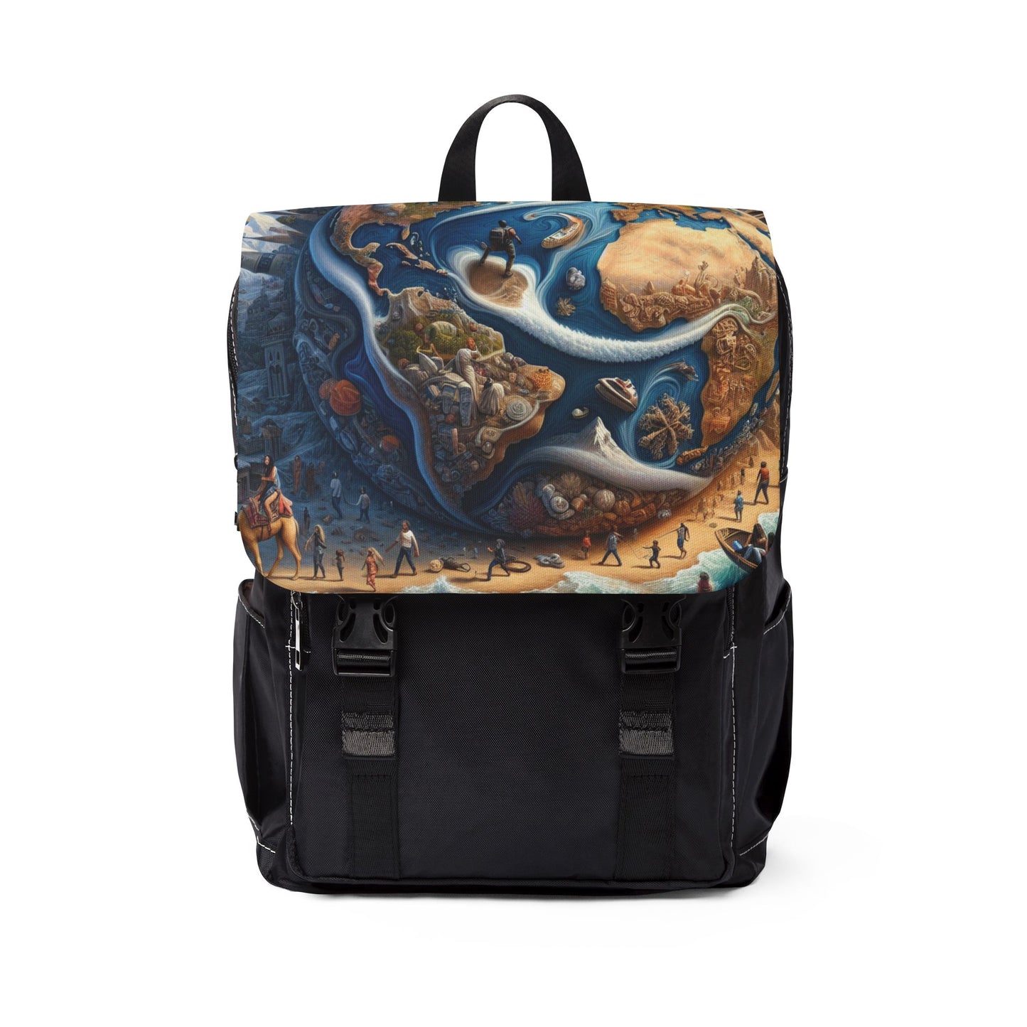 Unisex Casual Shoulder Backpack