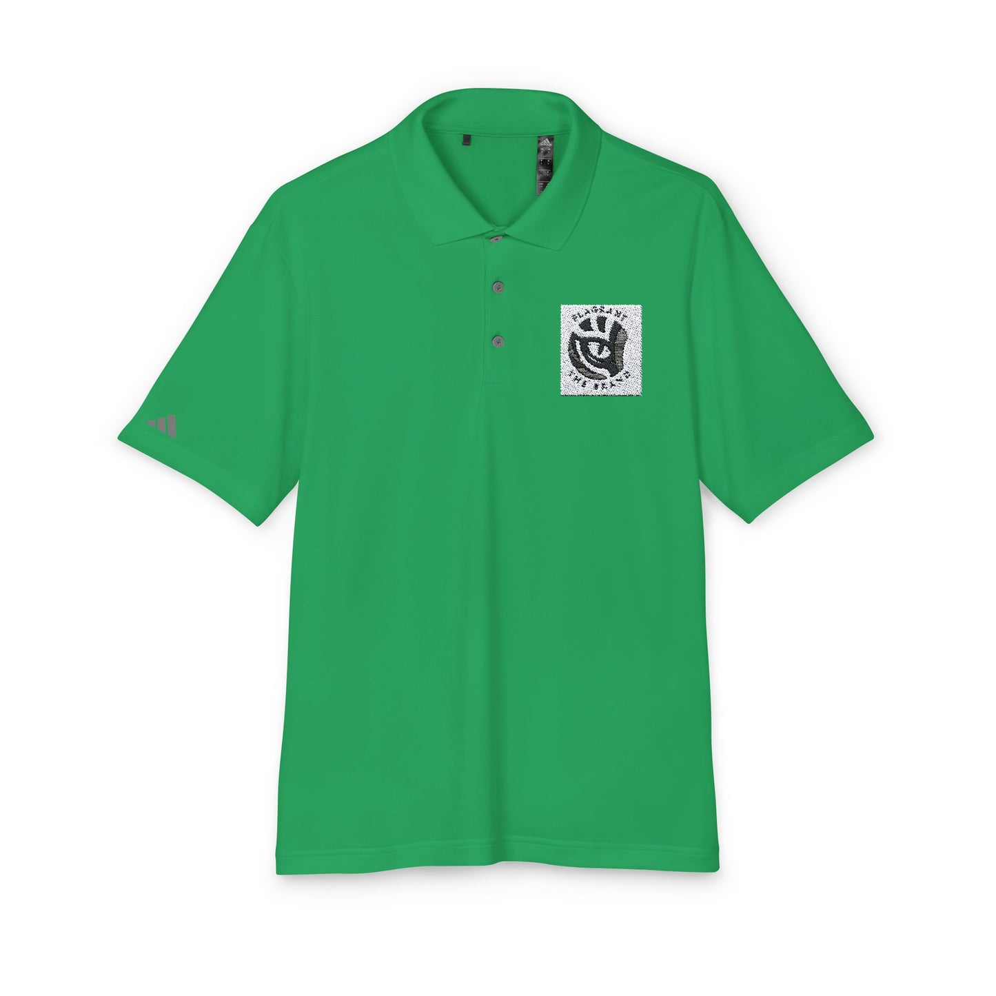 adidas Unisex Performance Polo with Graphic Print - Casual Sporty Apparel