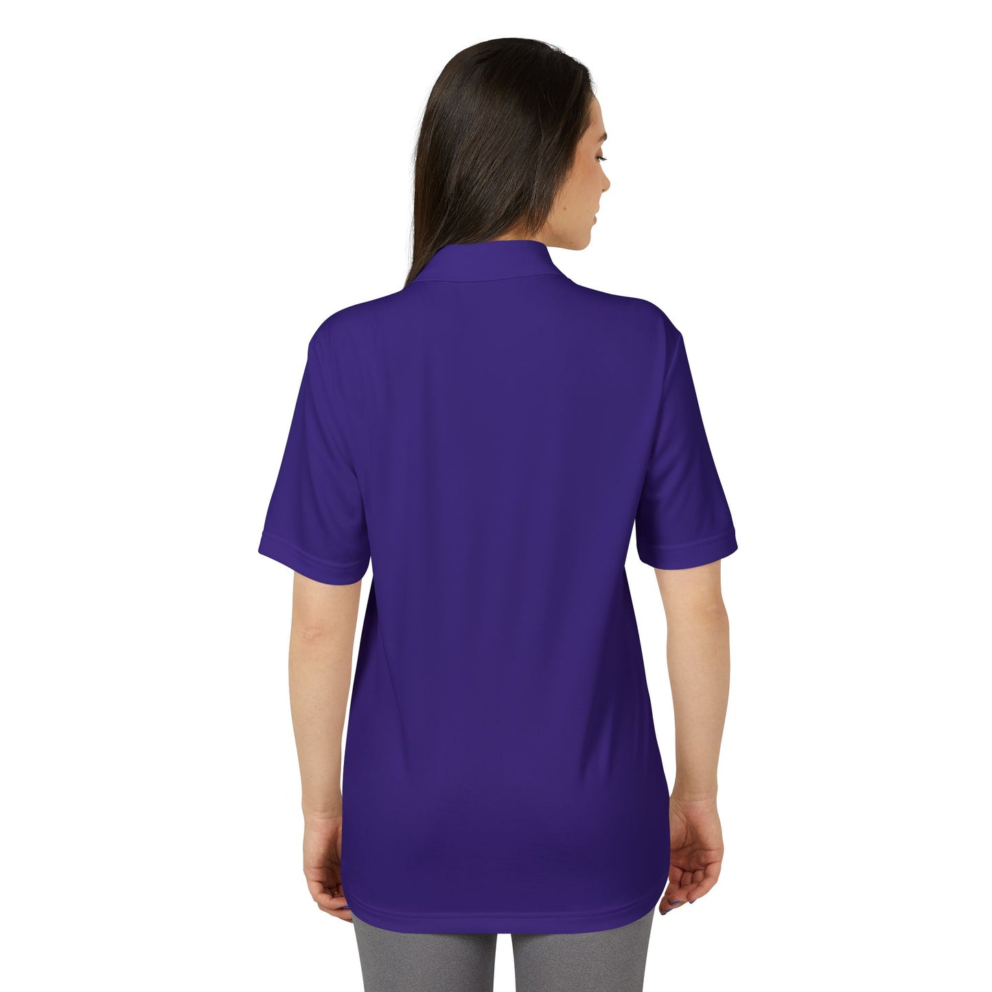 adidas Unisex Performance Polo with Graphic Print - Casual Sporty Apparel