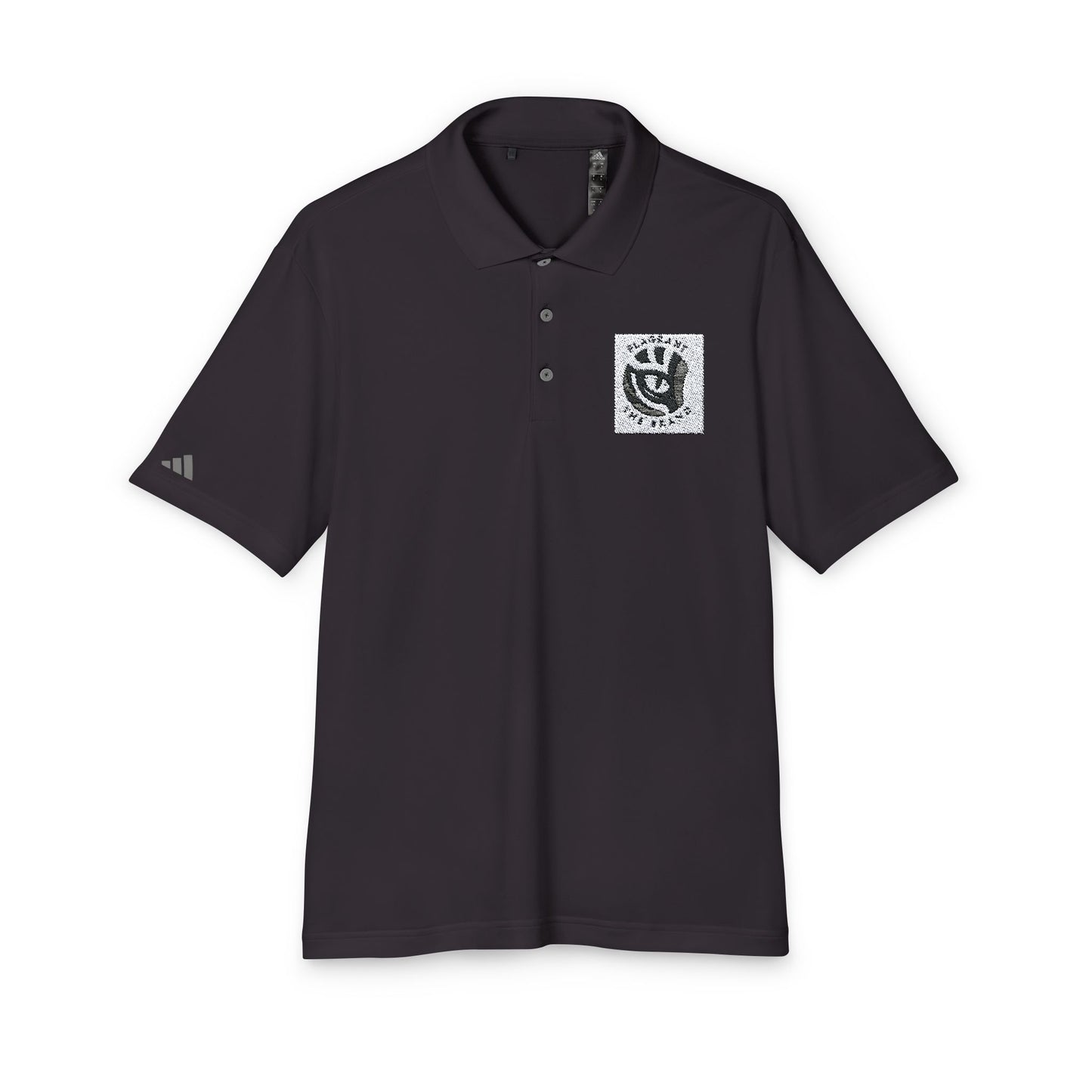 adidas Unisex Performance Polo with Graphic Print - Casual Sporty Apparel