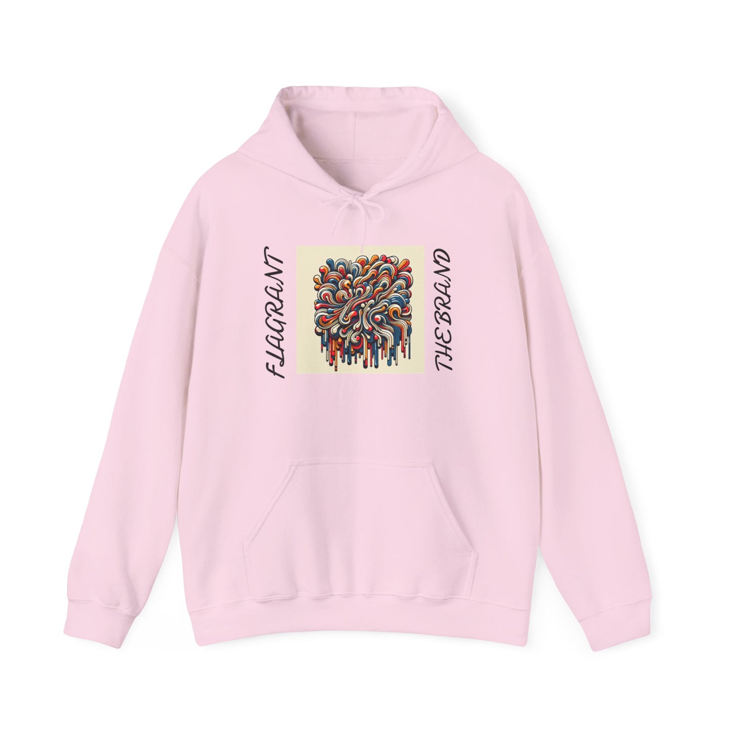 Flair & Bold Unisex Heavy Blend Hoodie - Artistic Design for Everyday Comfort