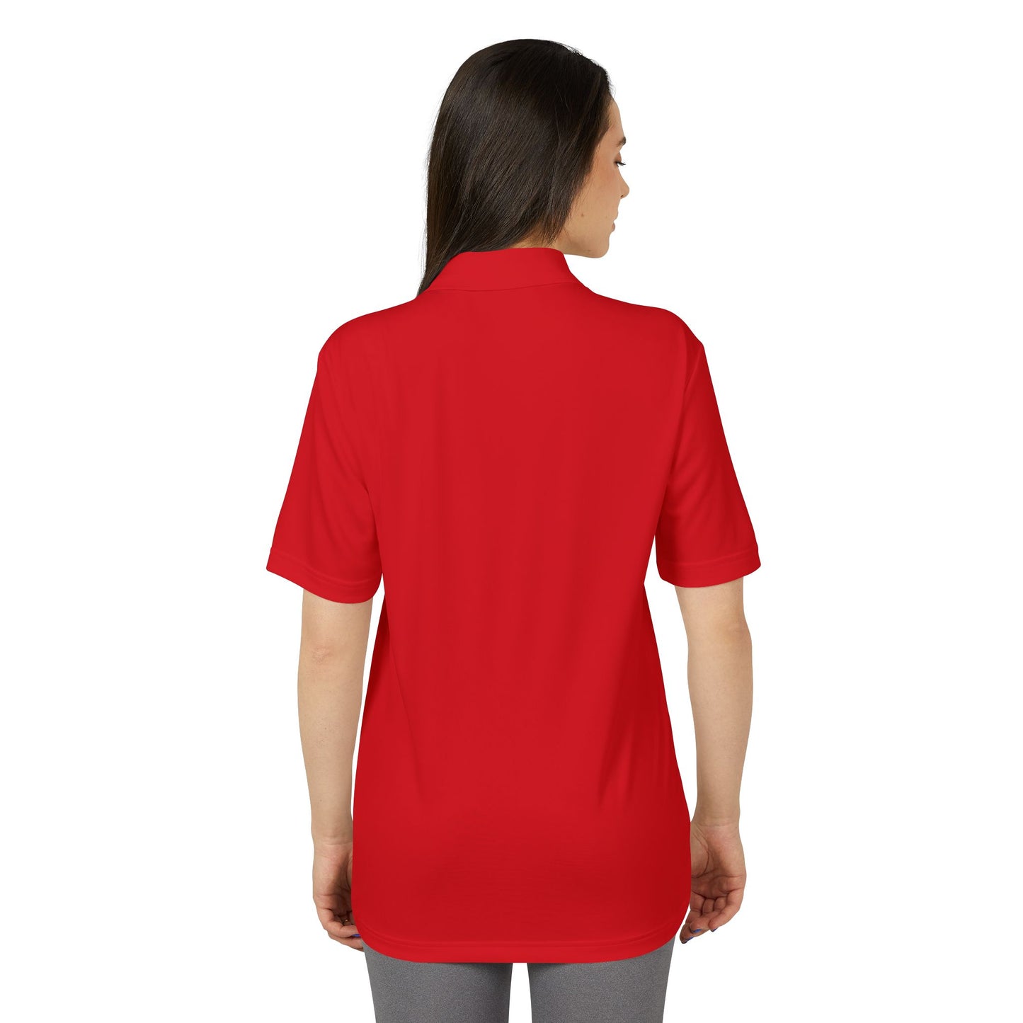 adidas Unisex Performance Polo with Graphic Print - Casual Sporty Apparel