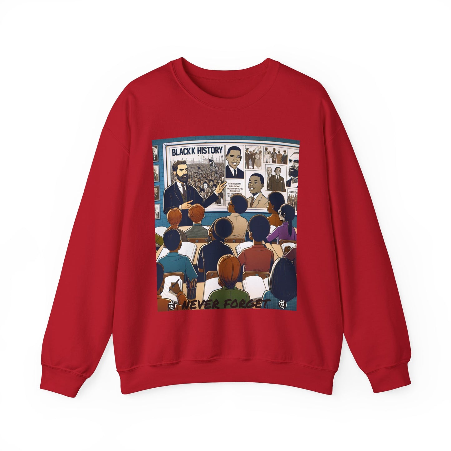 Black History Crewneck Sweatshirt - Unisex Heavy Blend™