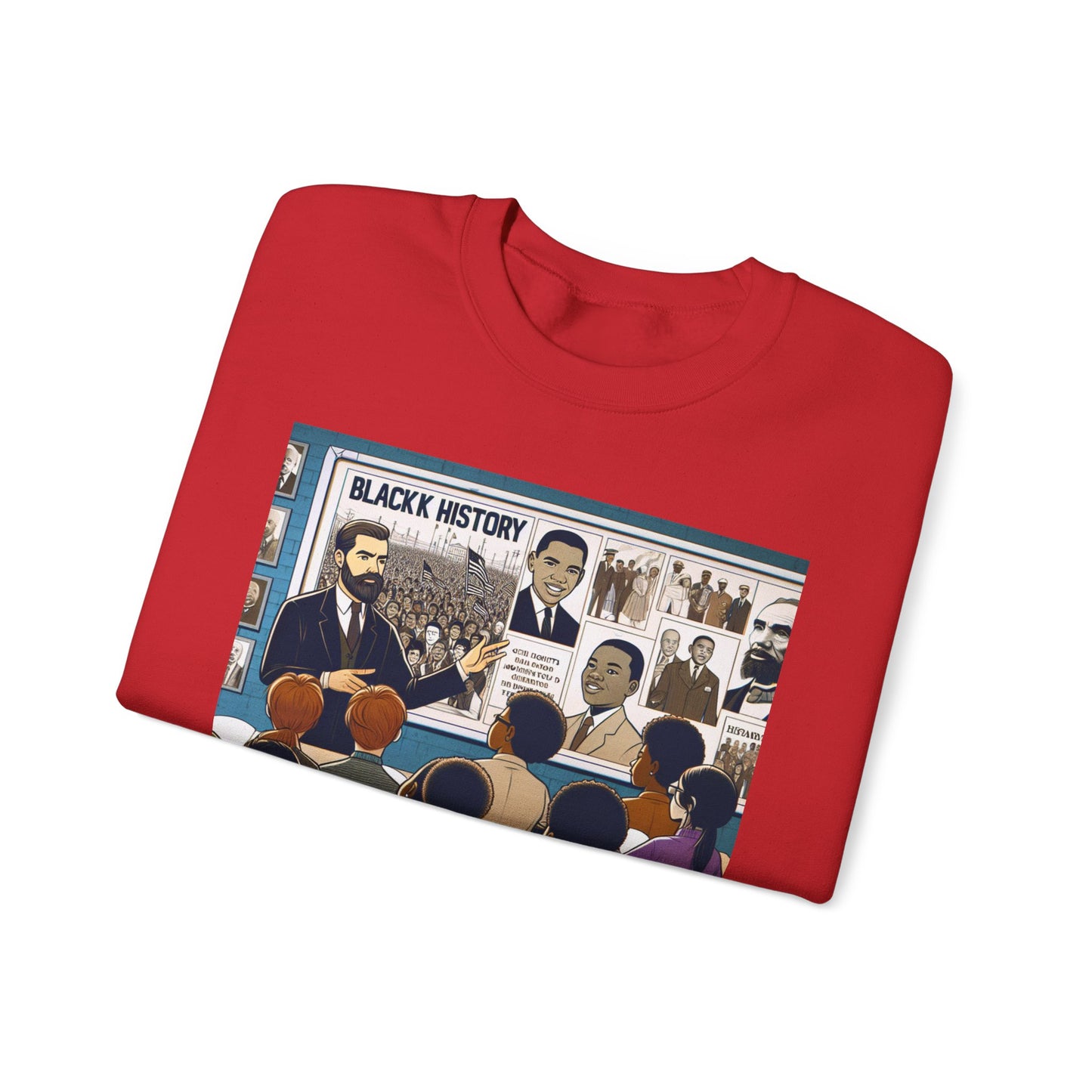 Black History Crewneck Sweatshirt - Unisex Heavy Blend™