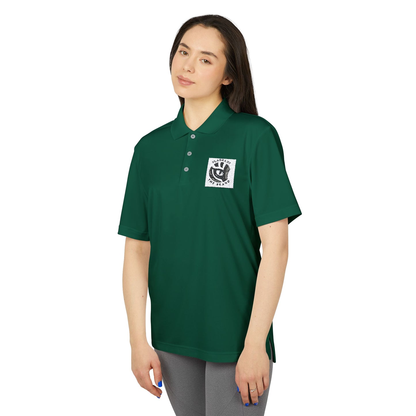 adidas Unisex Performance Polo with Graphic Print - Casual Sporty Apparel