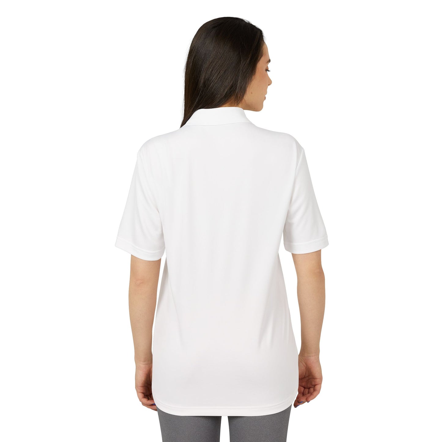 adidas Unisex Performance Polo with Graphic Print - Casual Sporty Apparel