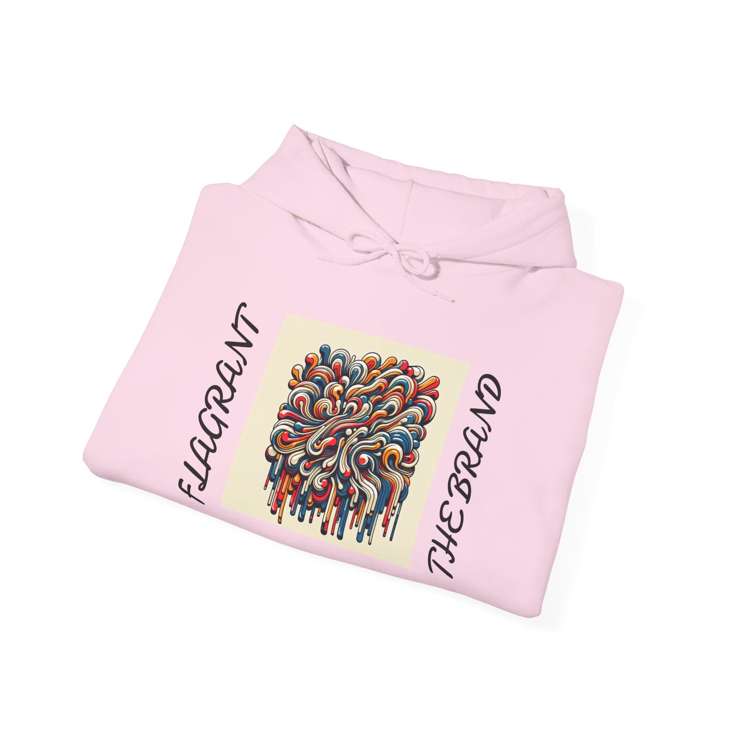 Flair & Bold Unisex Heavy Blend Hoodie - Artistic Design for Everyday Comfort