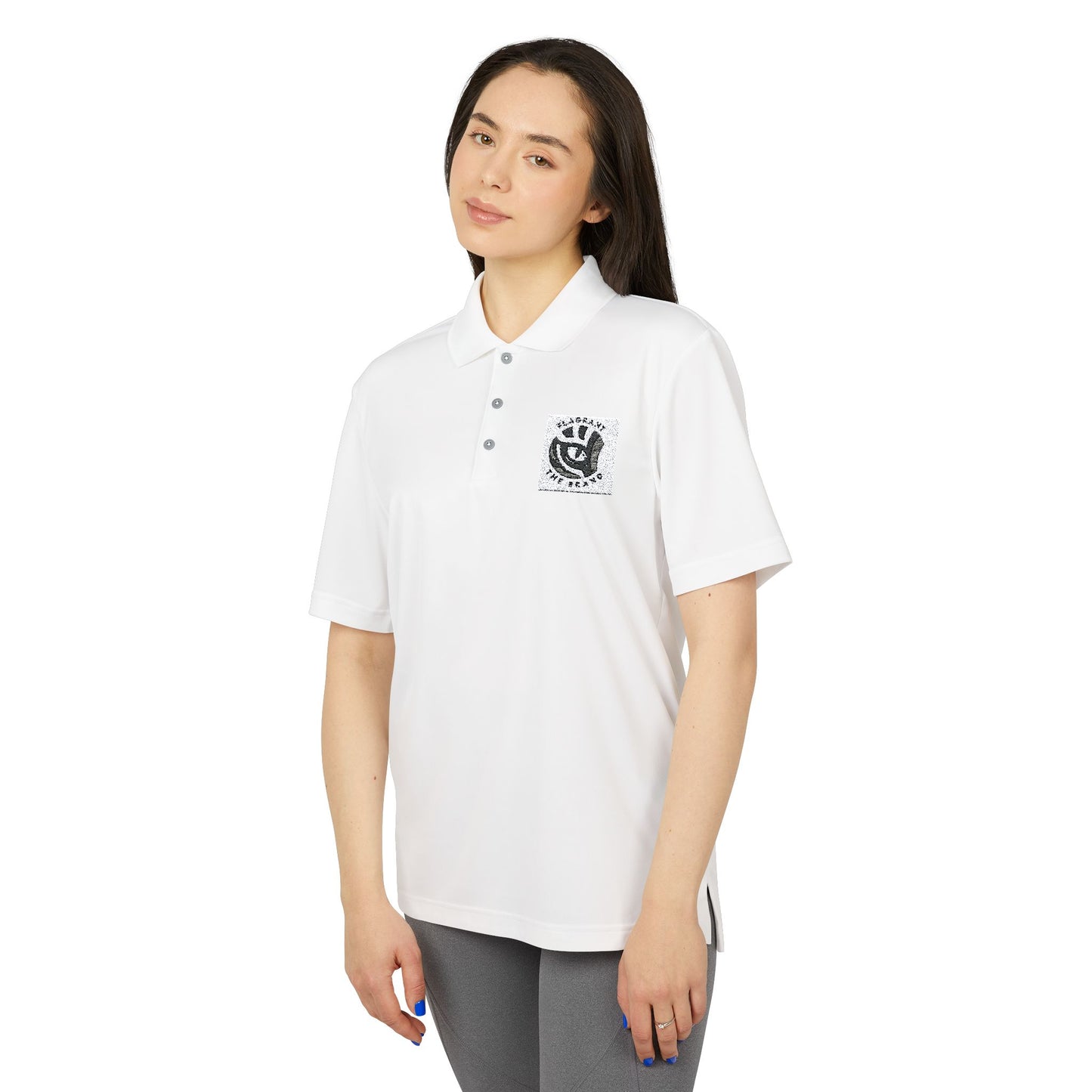 adidas Unisex Performance Polo with Graphic Print - Casual Sporty Apparel