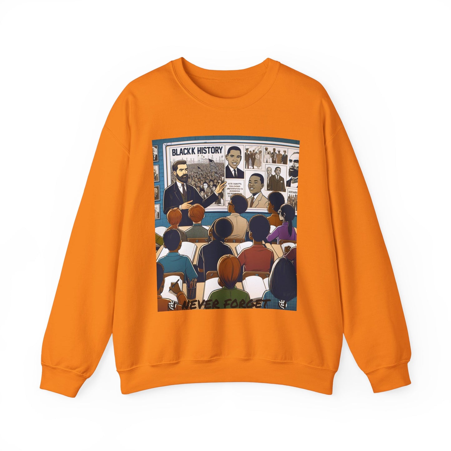 Black History Crewneck Sweatshirt - Unisex Heavy Blend™