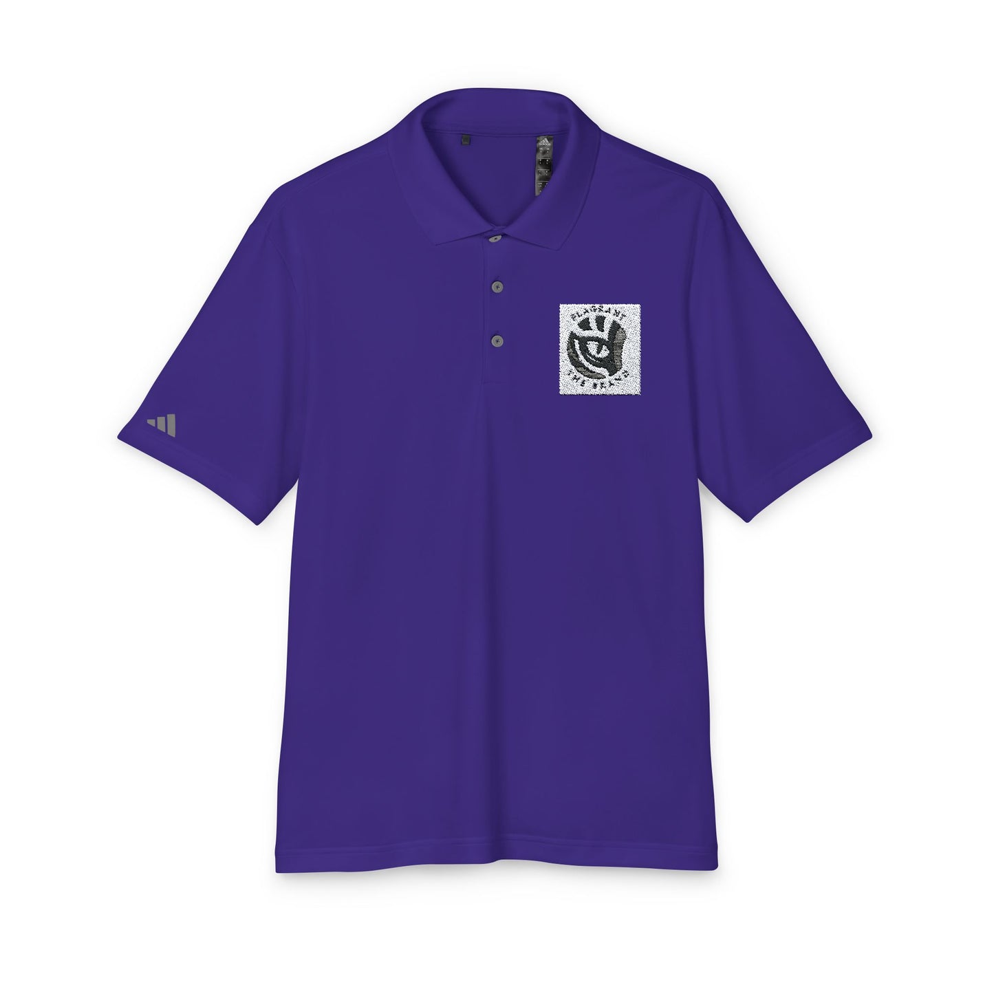 adidas Unisex Performance Polo with Graphic Print - Casual Sporty Apparel