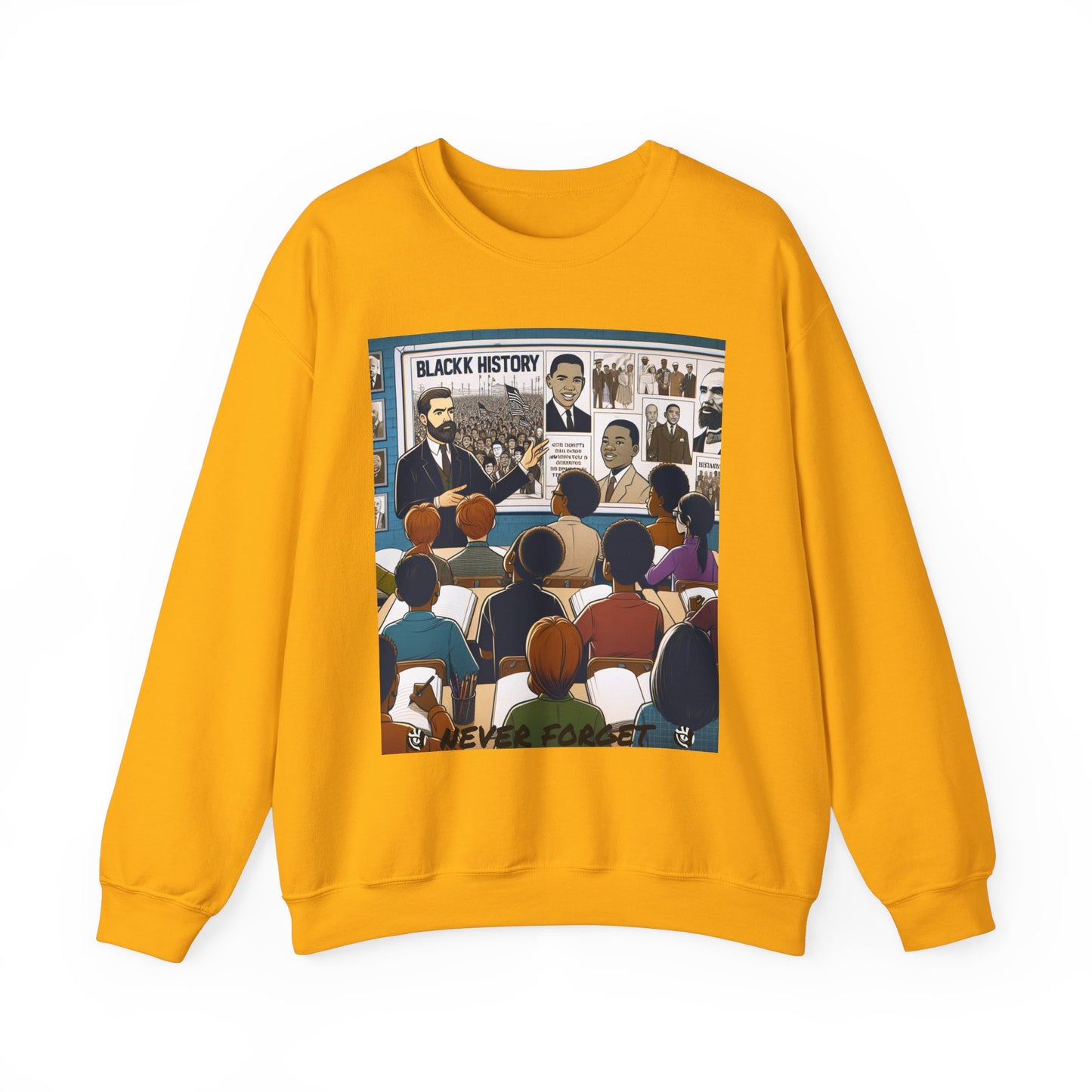 Black History Crewneck Sweatshirt - Unisex Heavy Blend™