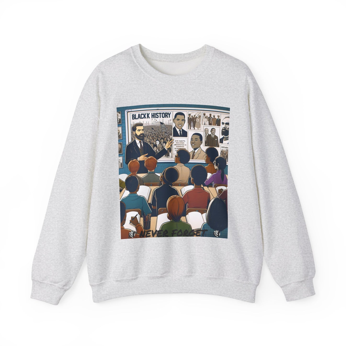 Black History Crewneck Sweatshirt - Unisex Heavy Blend™