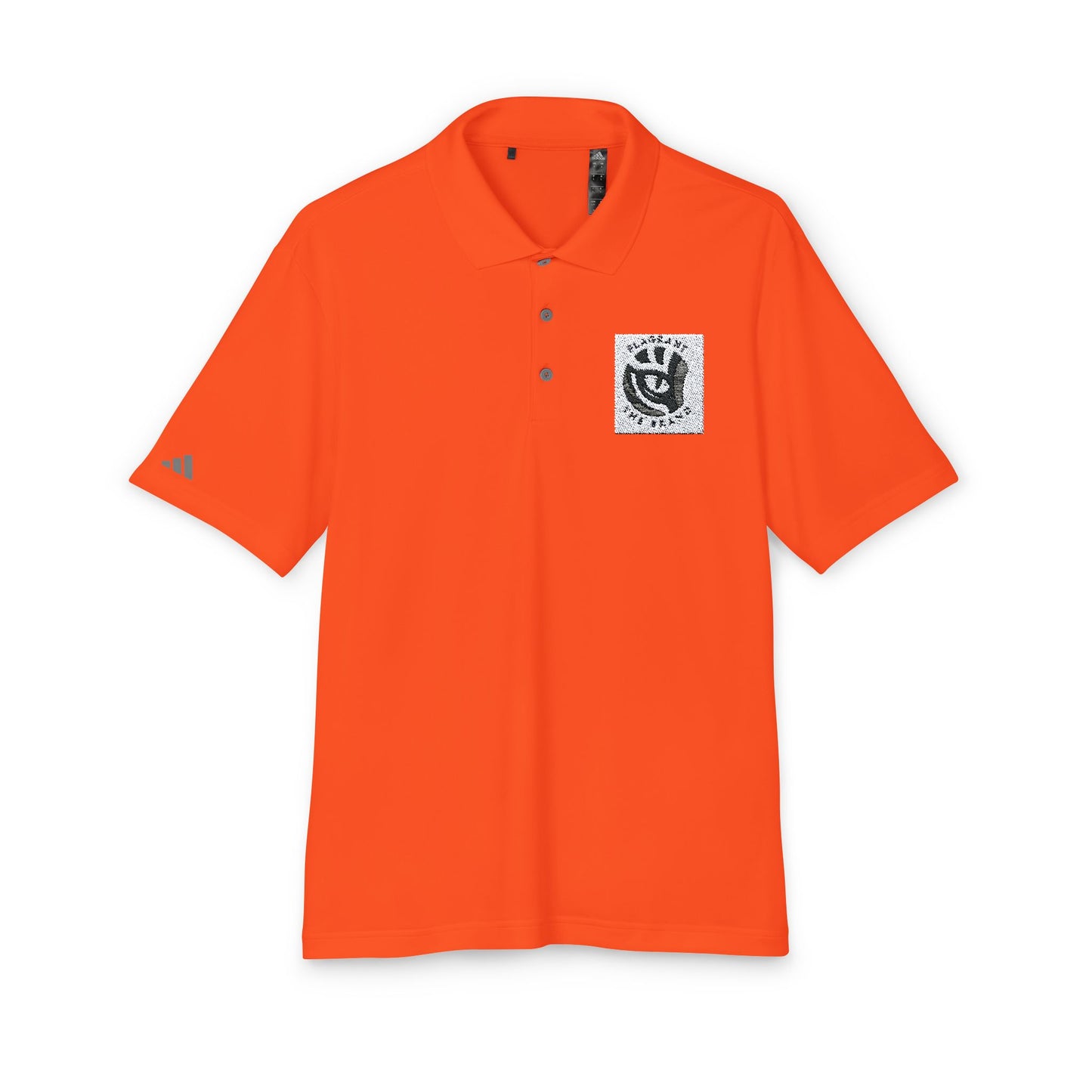 adidas Unisex Performance Polo with Graphic Print - Casual Sporty Apparel