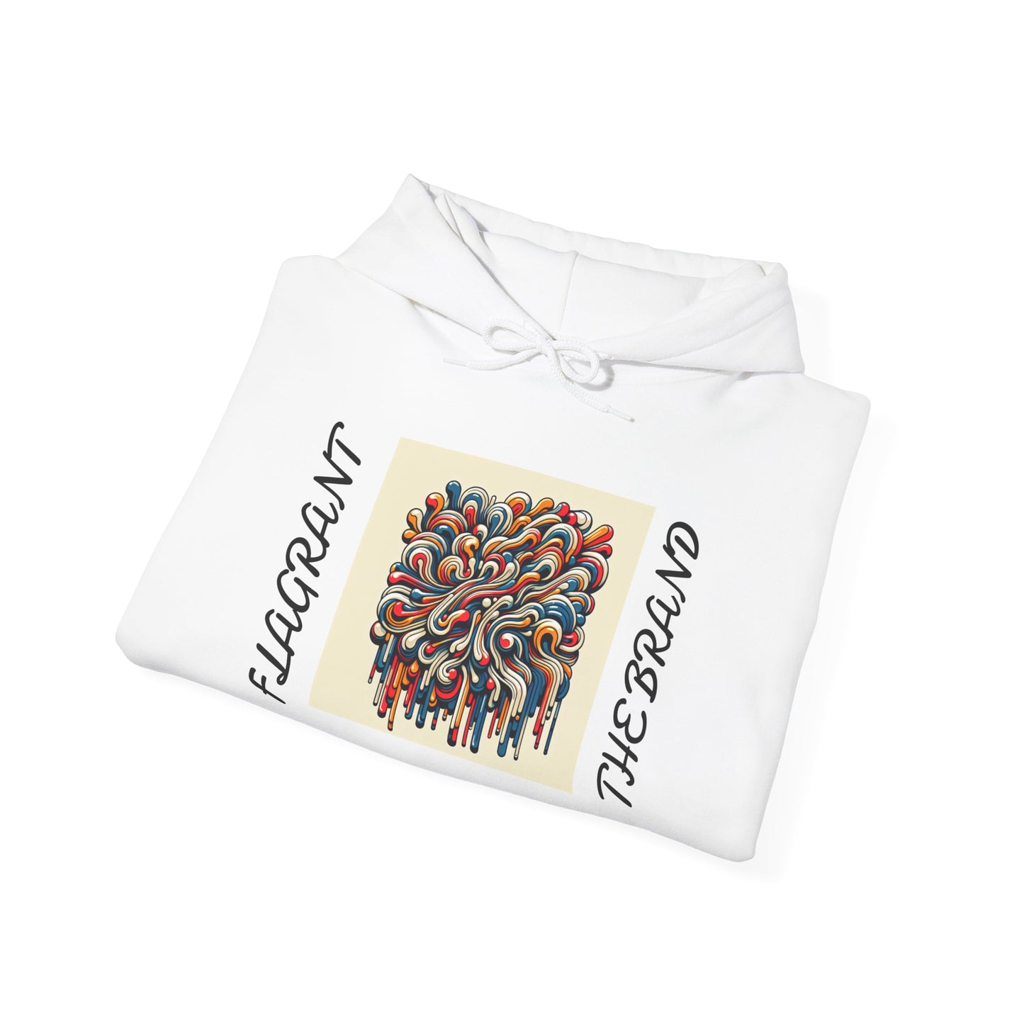 Flair & Bold Unisex Heavy Blend Hoodie - Artistic Design for Everyday Comfort