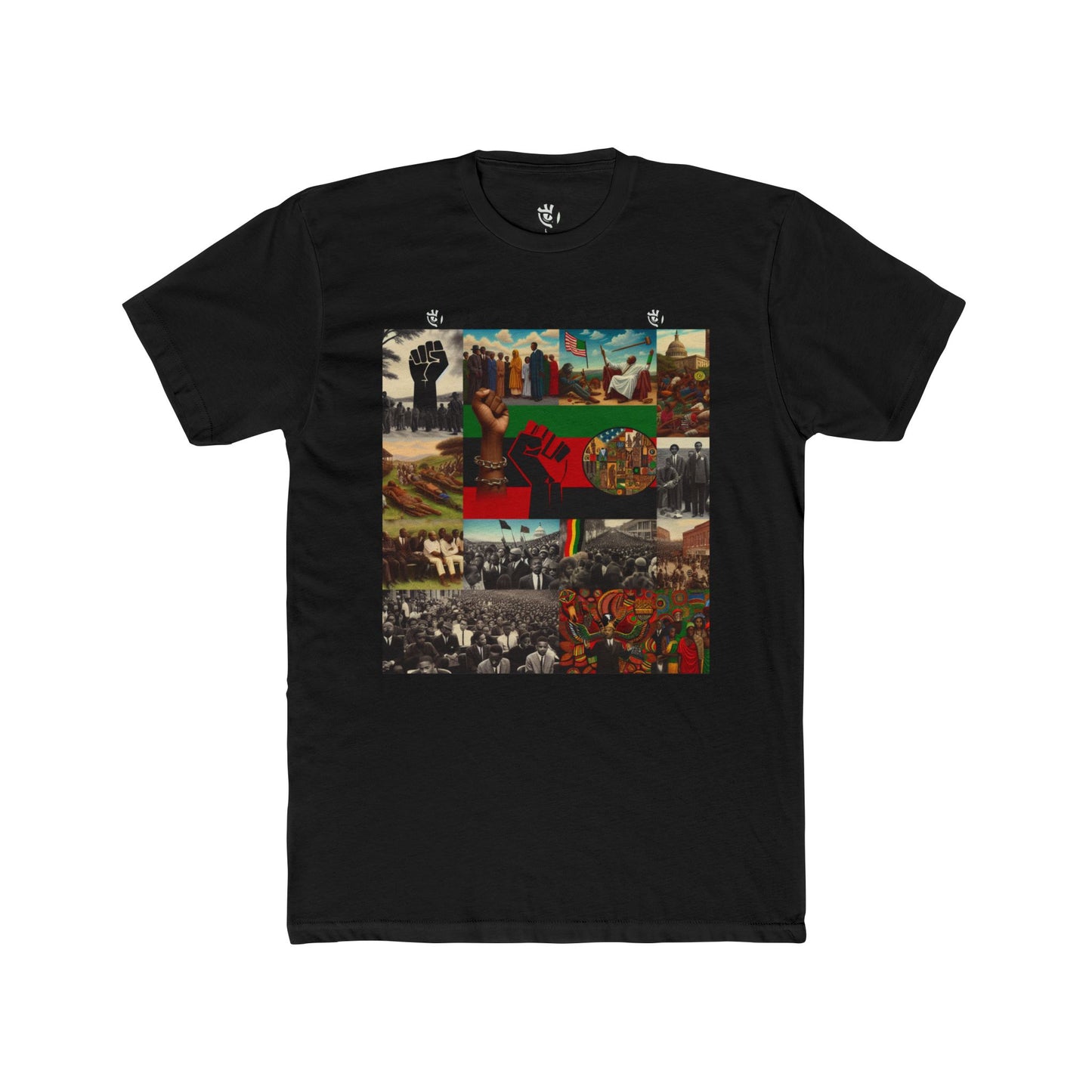 Never Forget Black History Unisex Cotton Crew Tee