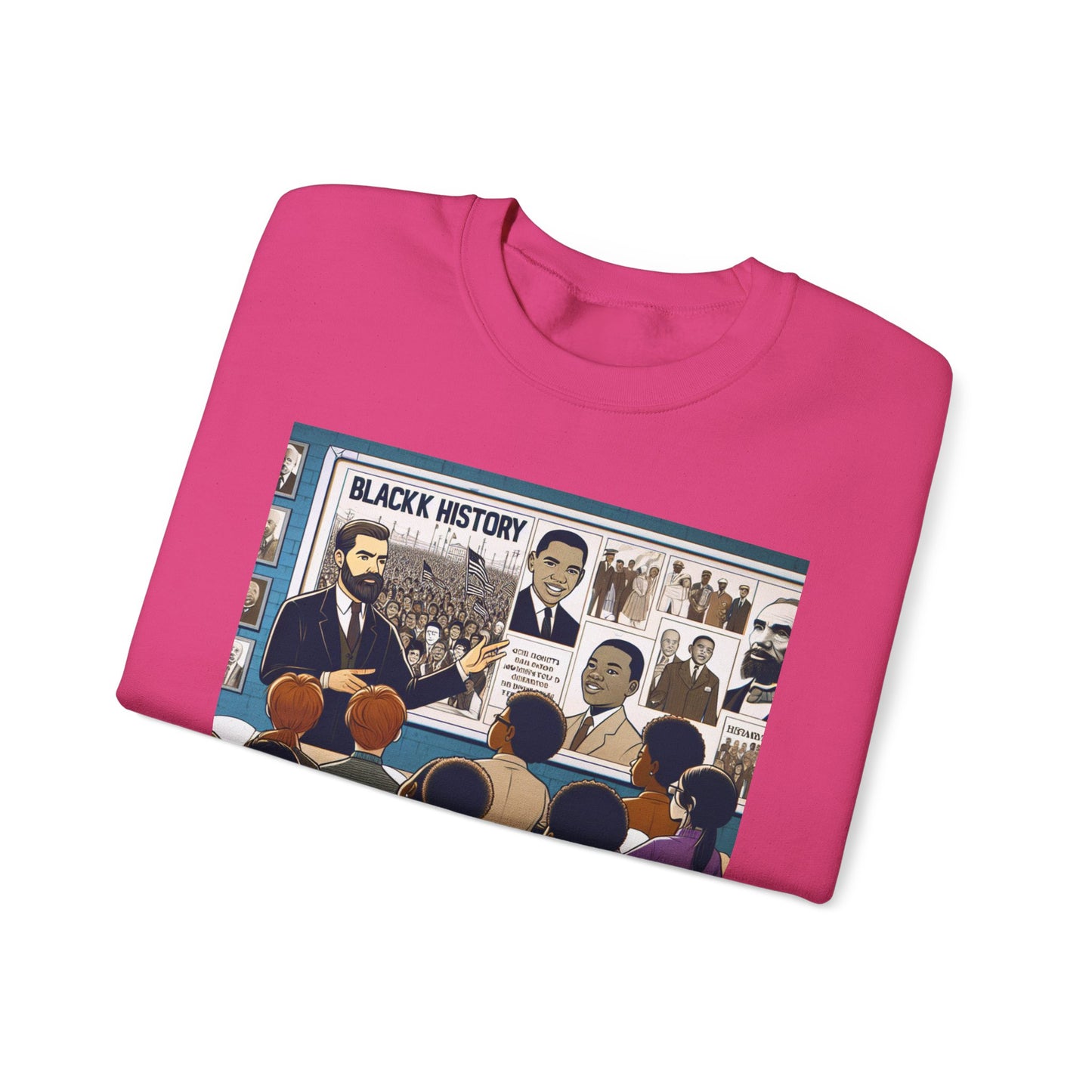 Black History Crewneck Sweatshirt - Unisex Heavy Blend™