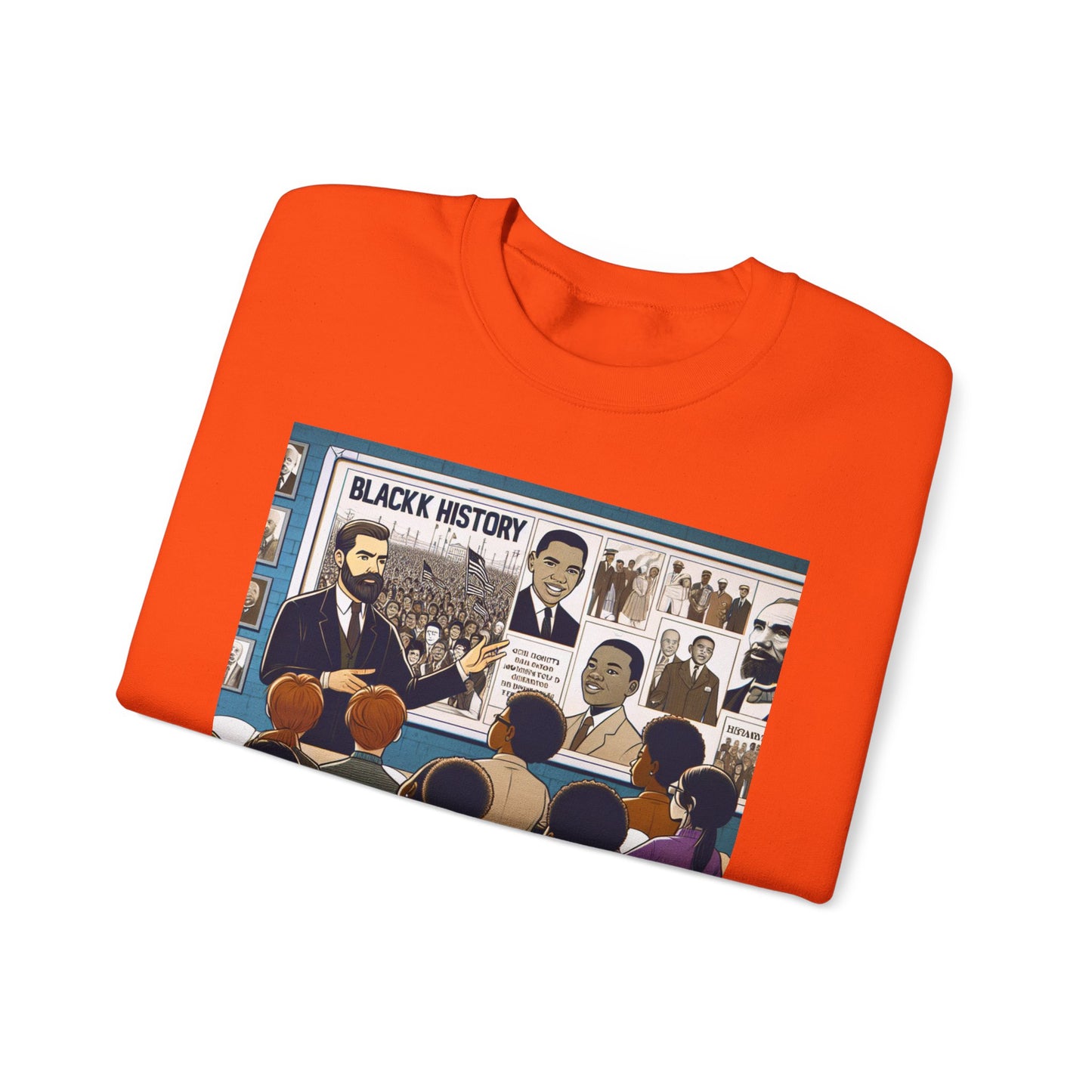 Black History Crewneck Sweatshirt - Unisex Heavy Blend™