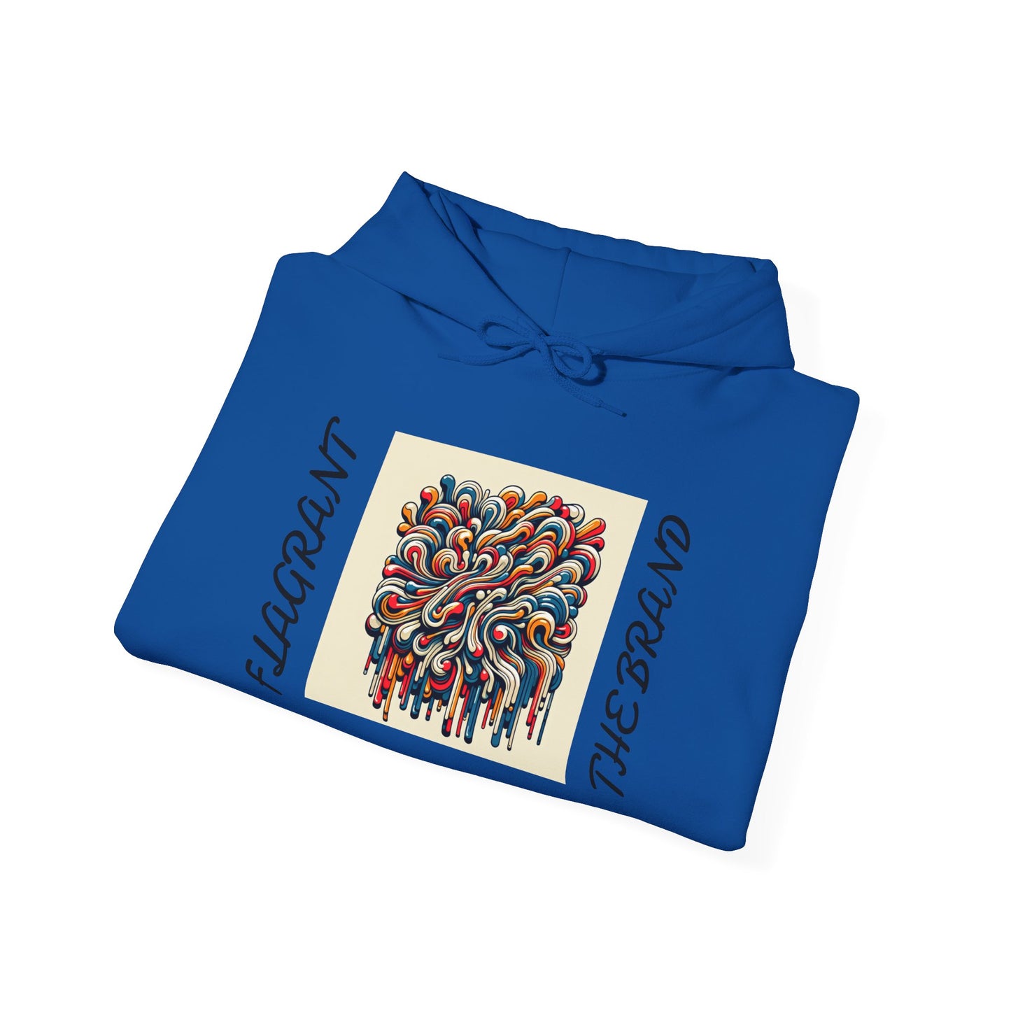 Flair & Bold Unisex Heavy Blend Hoodie - Artistic Design for Everyday Comfort