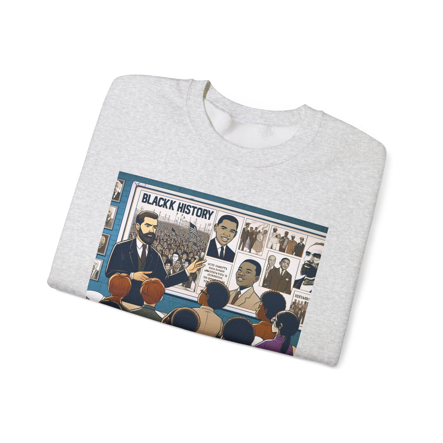 Black History Crewneck Sweatshirt - Unisex Heavy Blend™