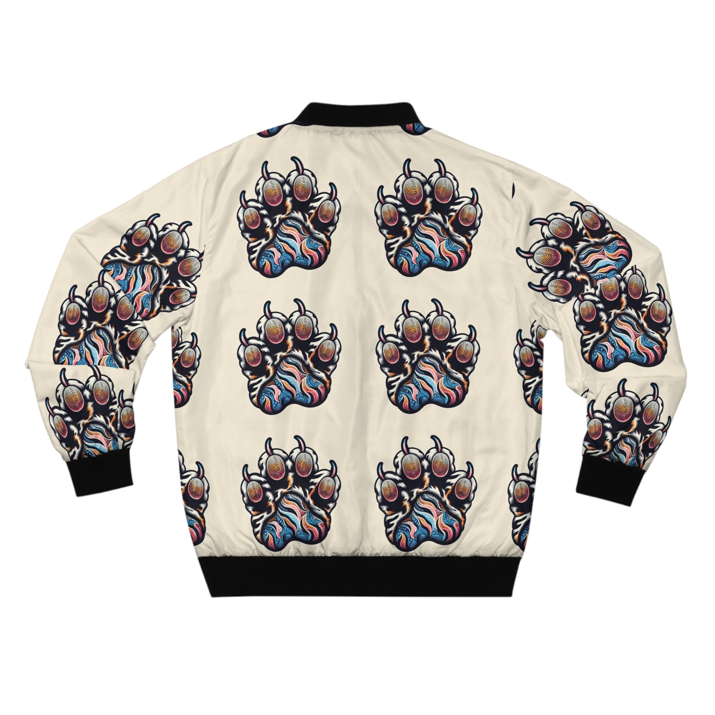Men's Stylish Graphic Bomber Jacket - Unique Artistic Design for Trendsetters