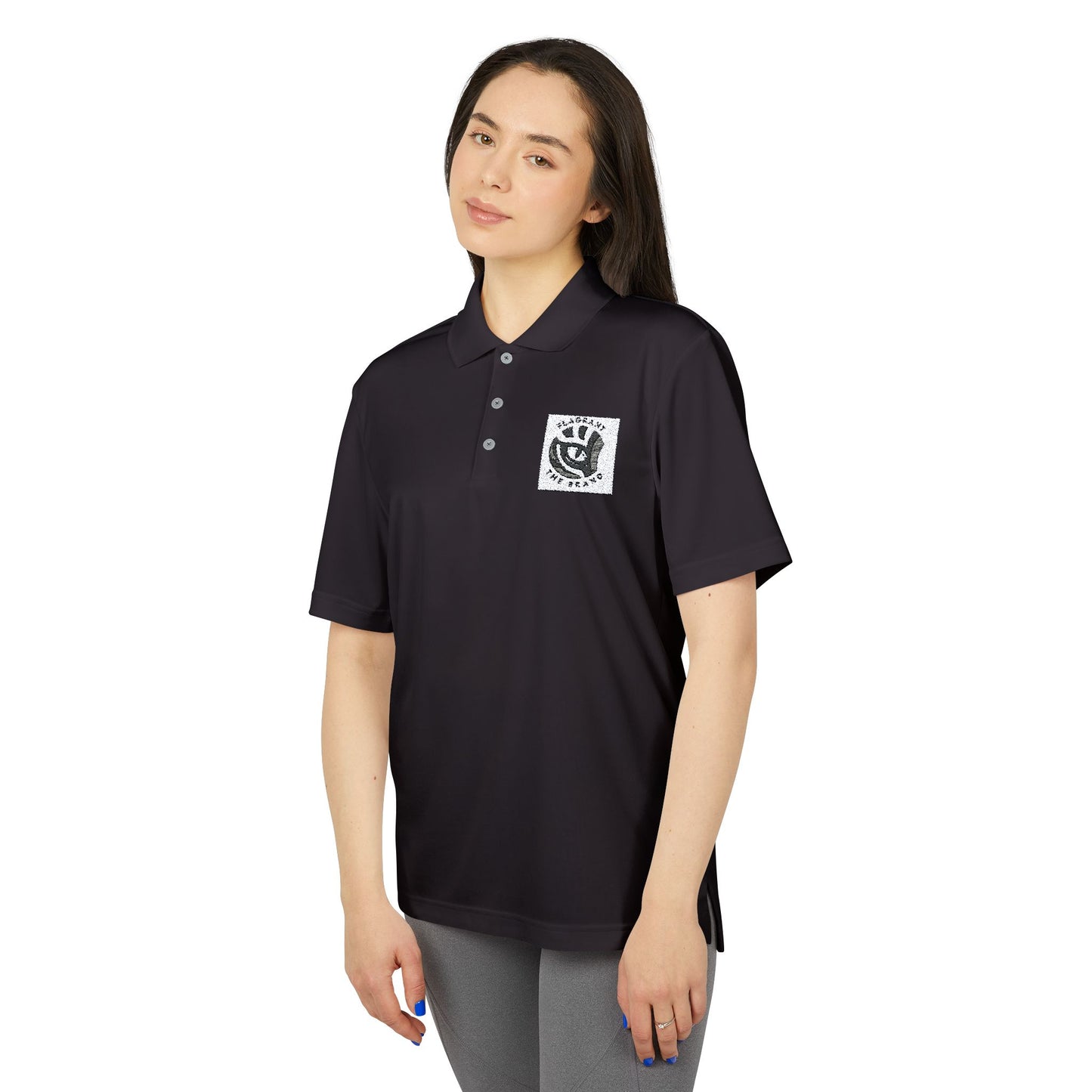 adidas Unisex Performance Polo with Graphic Print - Casual Sporty Apparel