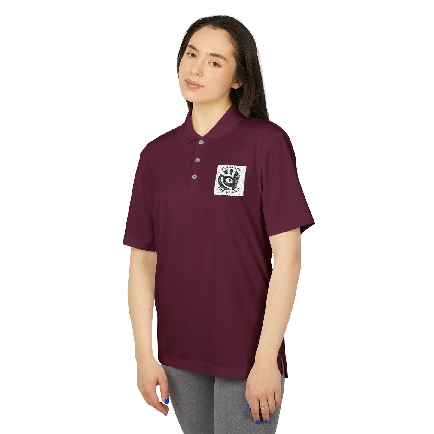 adidas Unisex Performance Polo with Graphic Print - Casual Sporty Apparel