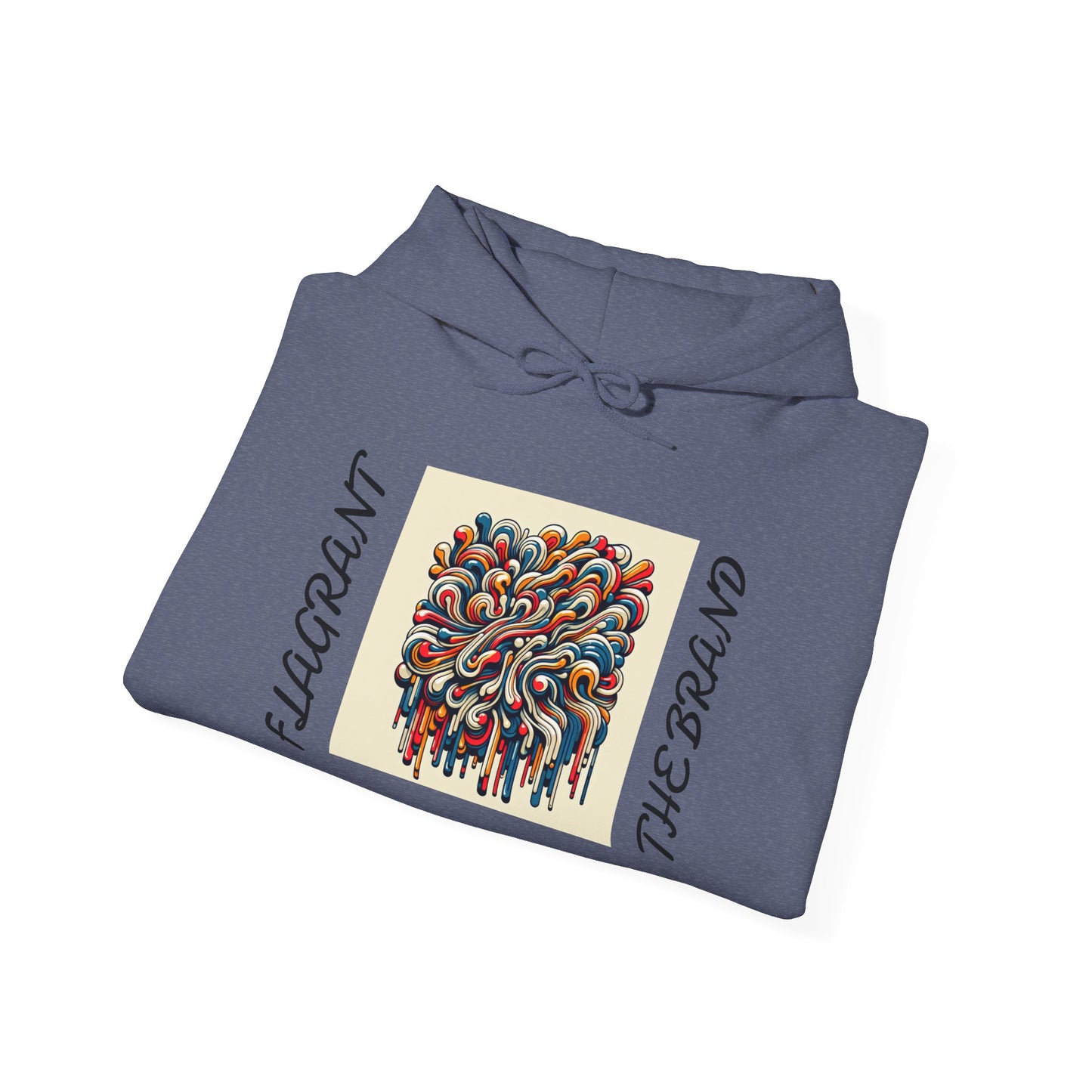 Flair & Bold Unisex Heavy Blend Hoodie - Artistic Design for Everyday Comfort