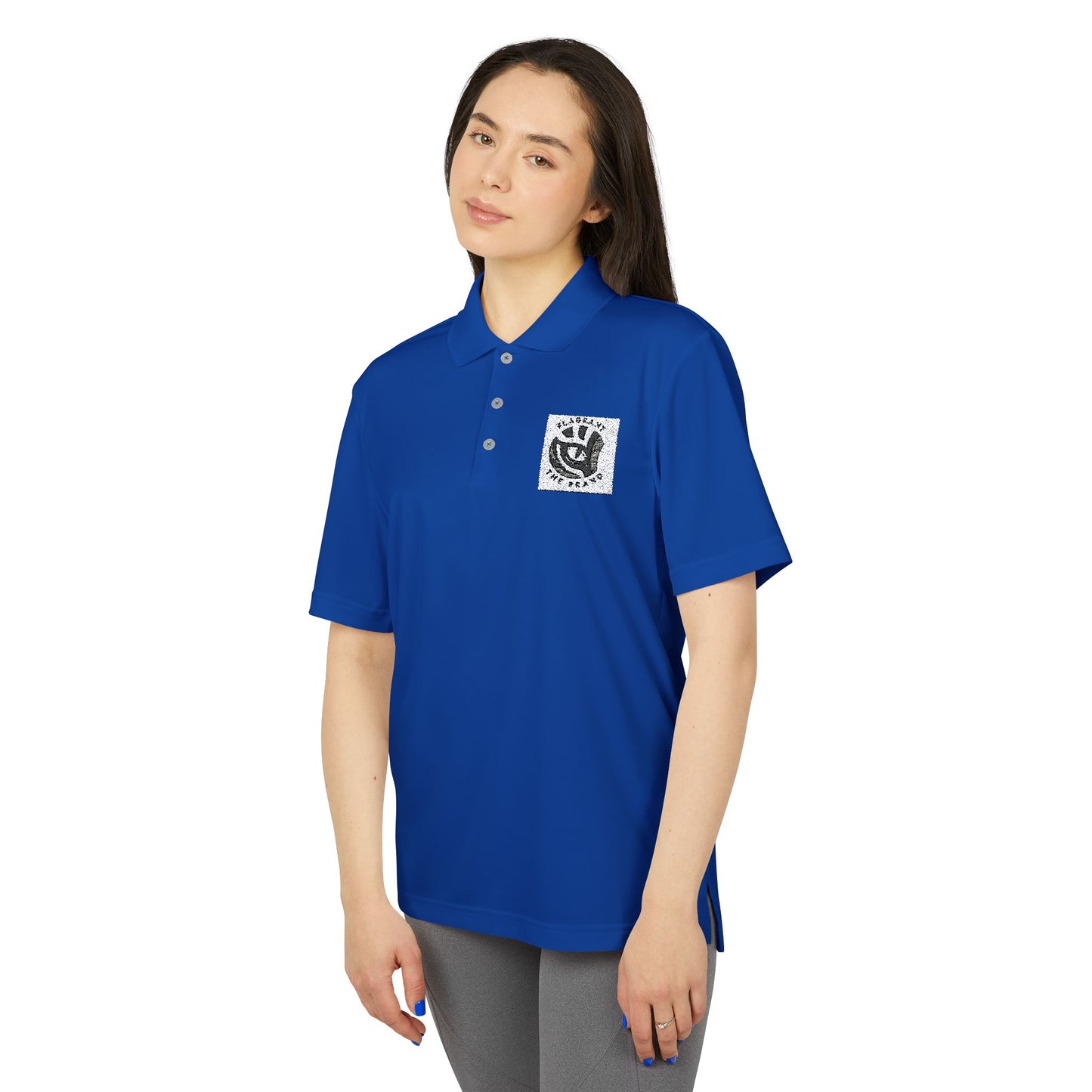 adidas Unisex Performance Polo with Graphic Print - Casual Sporty Apparel