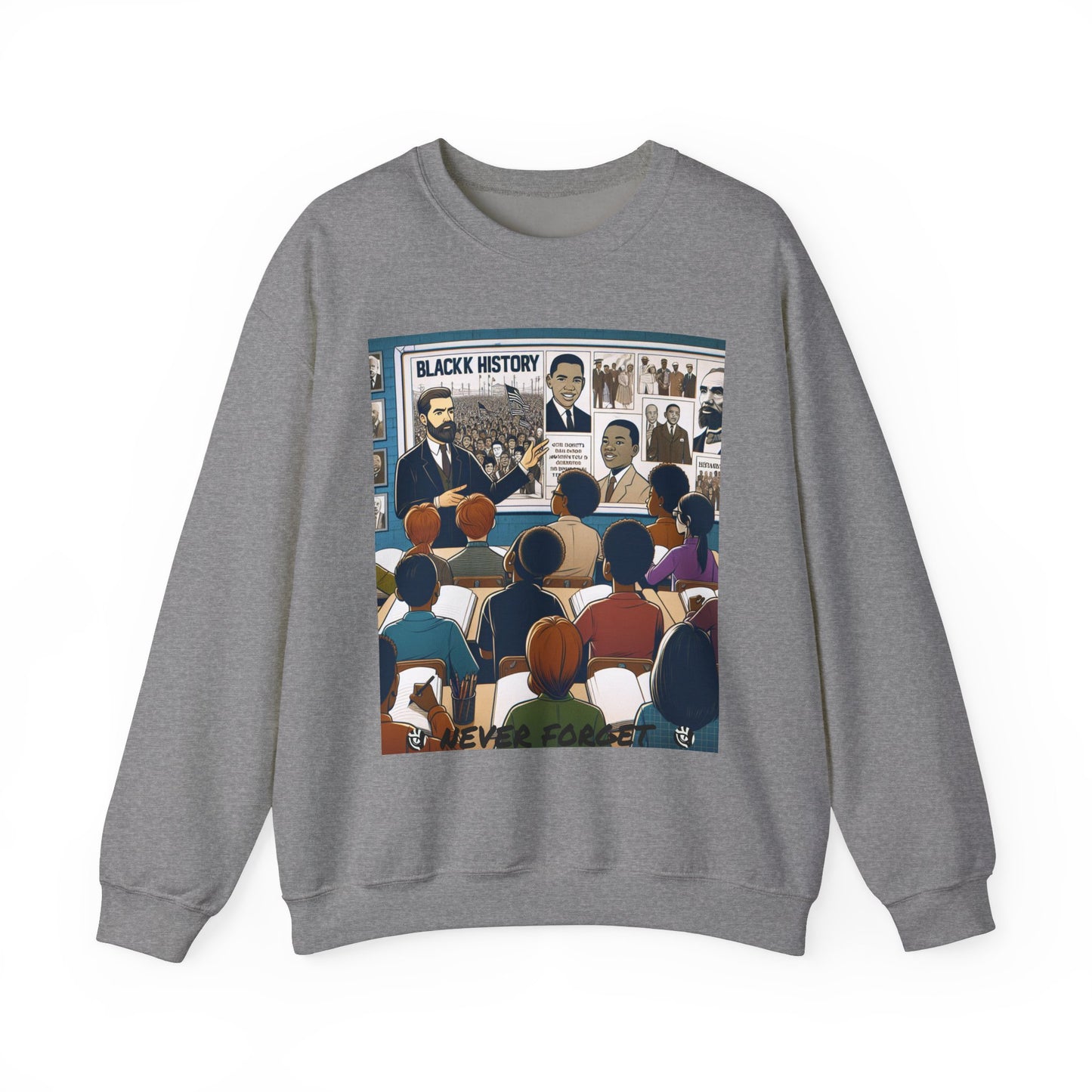 Black History Crewneck Sweatshirt - Unisex Heavy Blend™