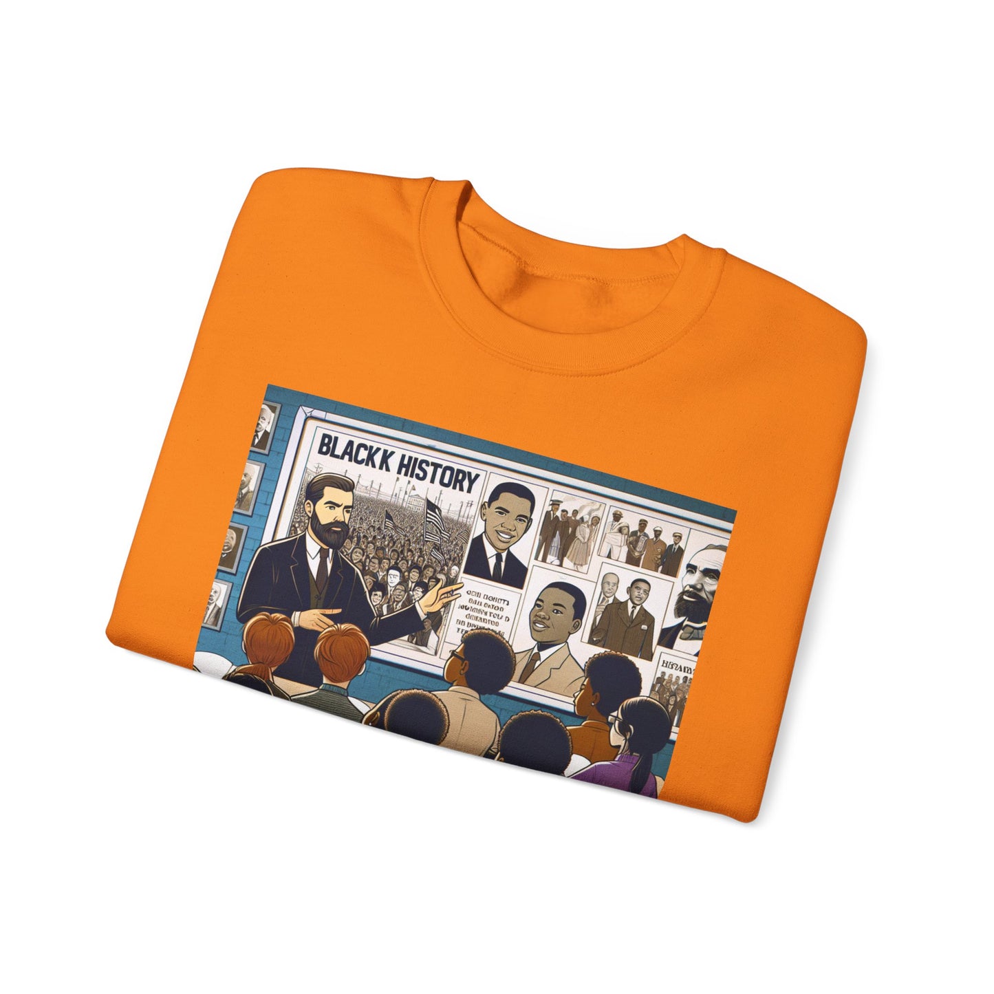 Black History Crewneck Sweatshirt - Unisex Heavy Blend™