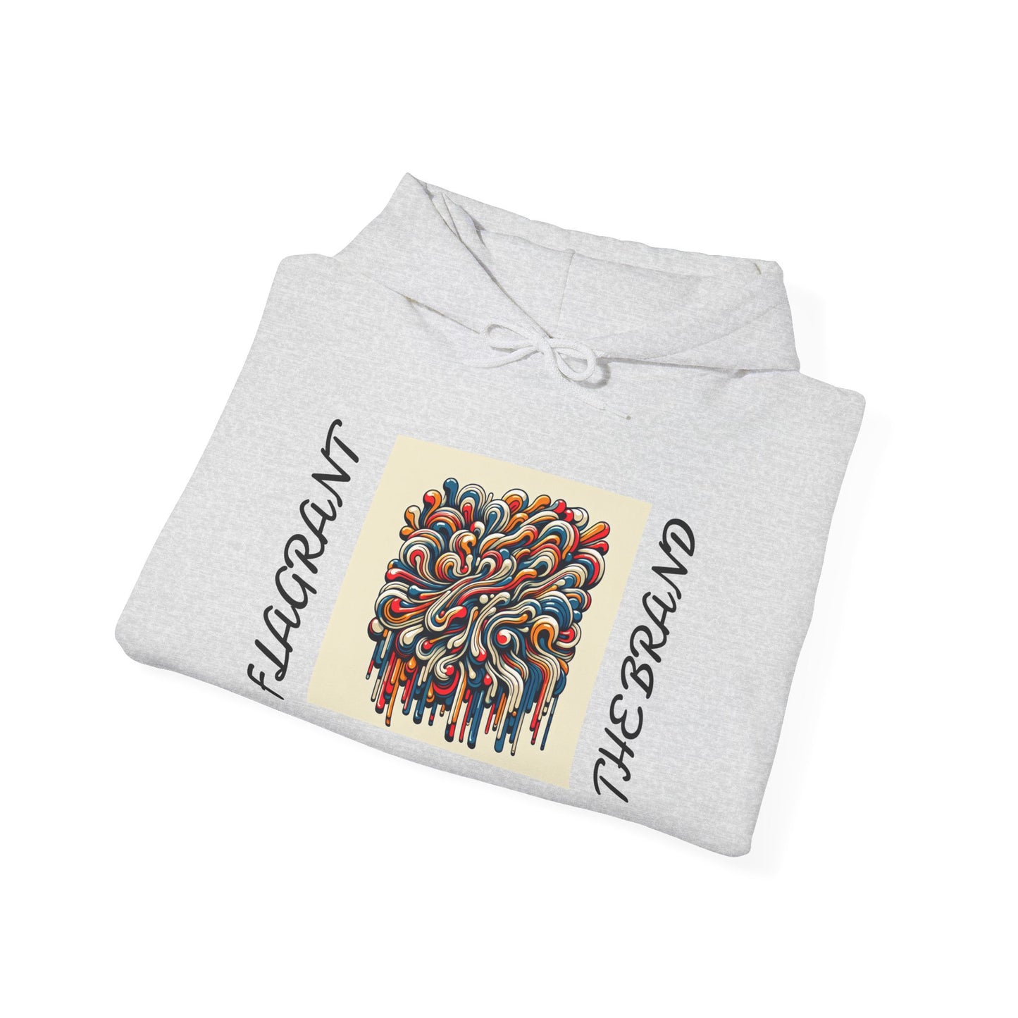 Flair & Bold Unisex Heavy Blend Hoodie - Artistic Design for Everyday Comfort