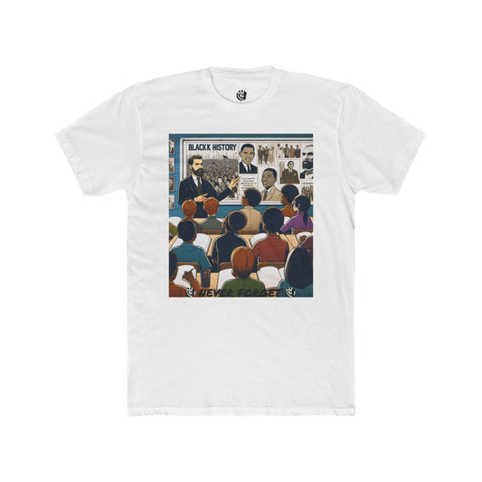 Unisex Cotton Crew Tee - Celebrating Black History Design