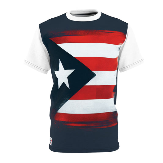 Cuban Flag Unisex Cut & Sew Tee - Bold Graphic T-Shirt for Celebrations & Everyday Wear