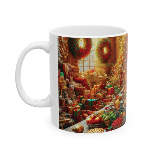 Festive Holiday Ceramic Mug - Perfect for Cozy Winter Moments
