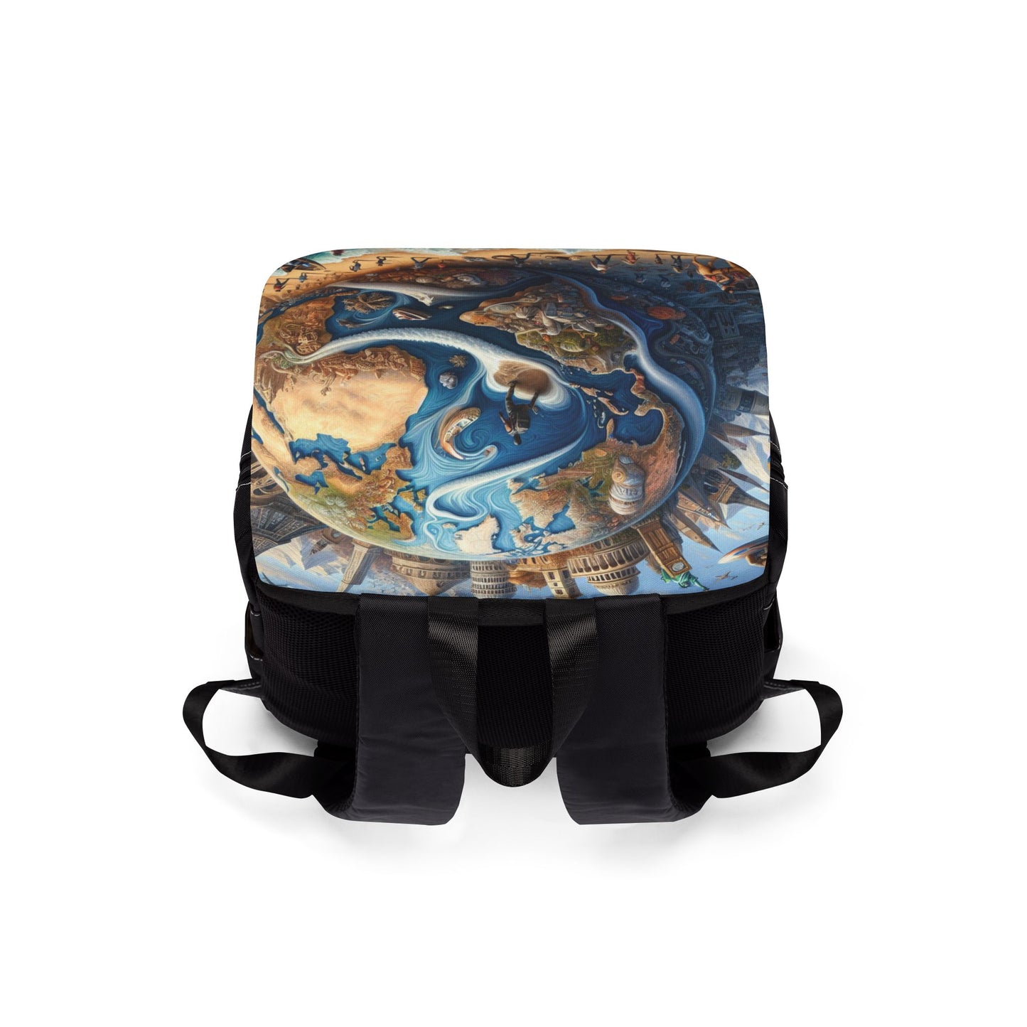 Unisex Casual Shoulder Backpack