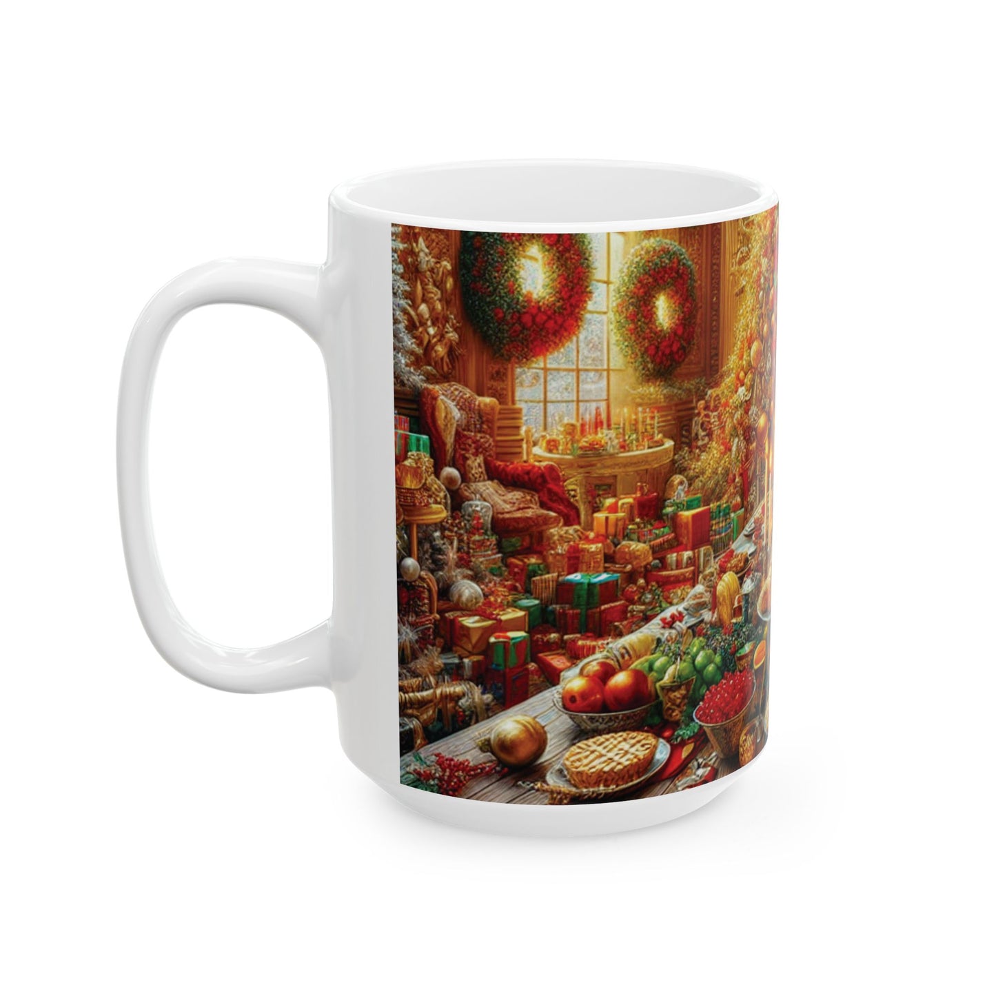 Festive Holiday Ceramic Mug - Perfect for Cozy Winter Moments