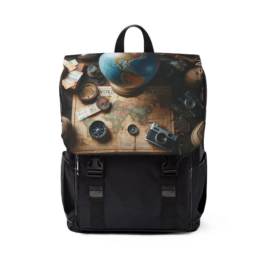 Unisex Casual Shoulder Backpack